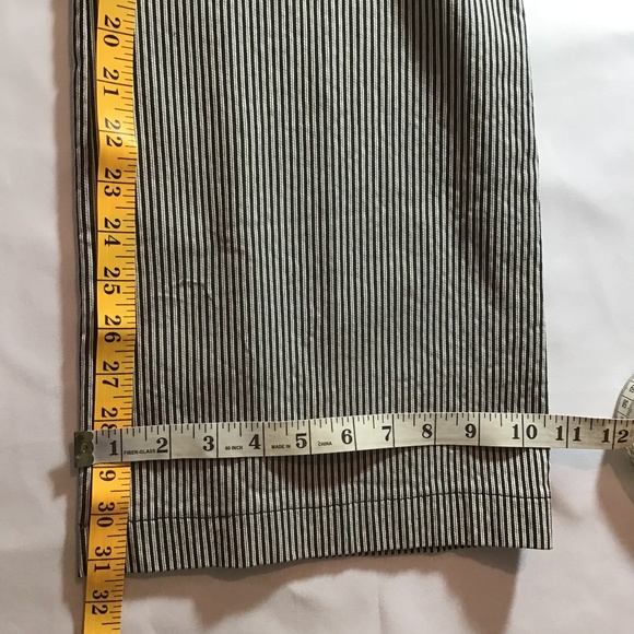 Nanette Lapore Womens Striped‎ Lace Back Pants Sz4 - Picture 8 of 8